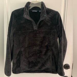Lands' End Black Fleece Pullover -Sz Small